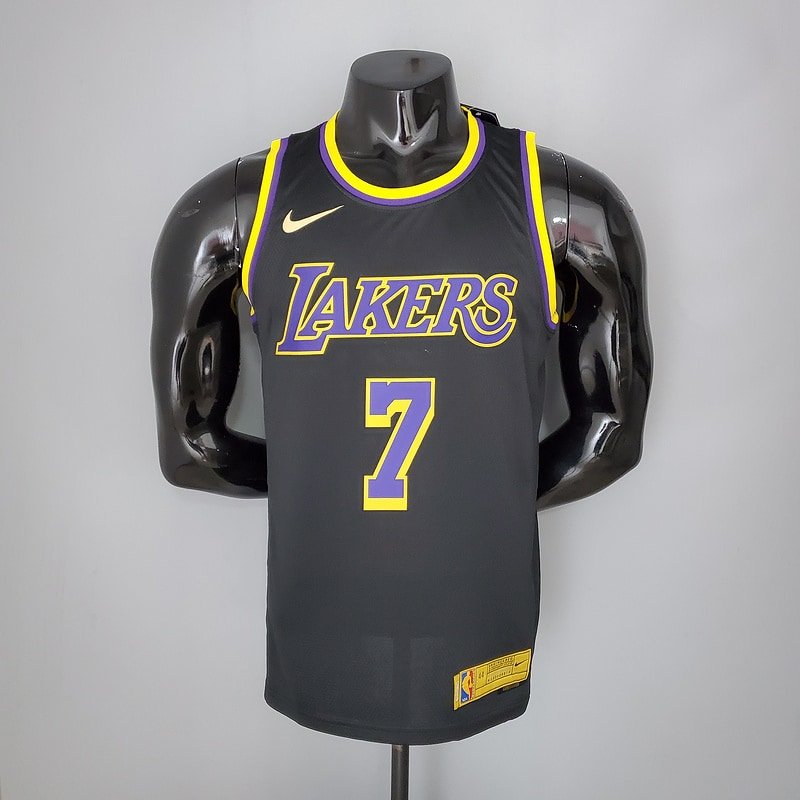 Regata NBA Los Angeles Lakers – Anthony #7 – 2021 – Preta – Masculina