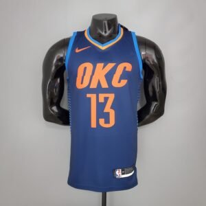 Regata NBA Oklahoma City Thunder – George #13 – Azul – Masculina