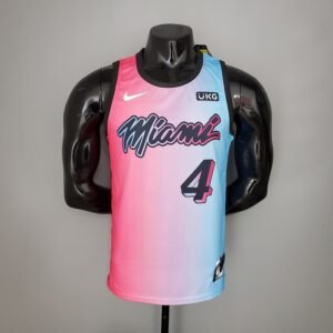 Regata NBA Miami Heat – Oladipo #4 – City Edition – Azul – Masculina