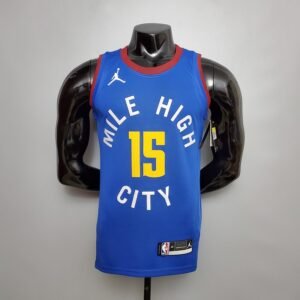 Regata NBA Denver Nuggets – Jokic #15 – City Edition – Azul – Masculina