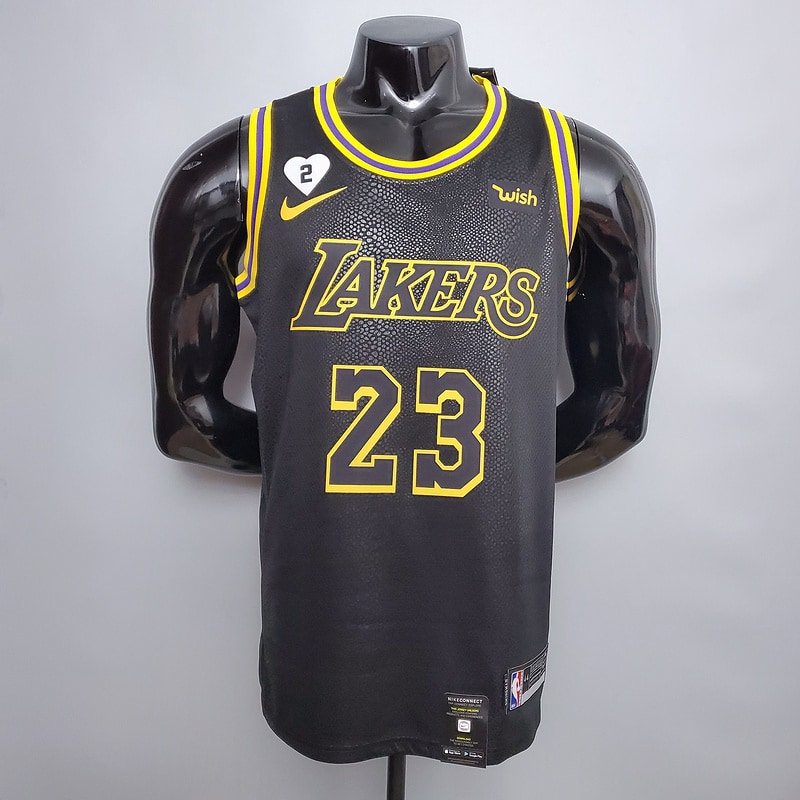 Regata NBA Los Angeles Lakers – James #23 – Preta – Masculina
