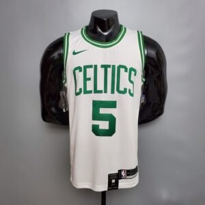 Regata NBA Boston Celtics – Garnett #5 – Branca – Masculina
