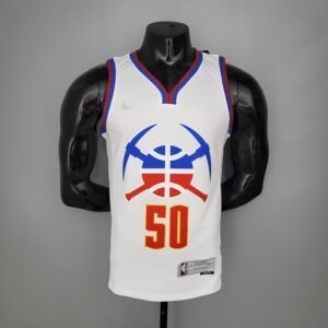 Regata NBA Denver Nuggets – Gordon #50 – 2021 – Branca – Masculina