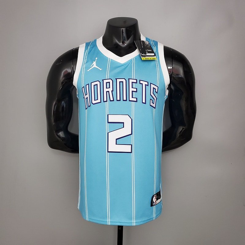 Regata NBA Charlotte Hornets – Ball #2 – Azul – Masculina