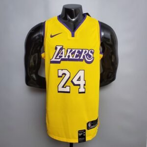 Regata NBA Los Angeles Lakers – Bryant #24 – City Edition – Amarela – Masculina