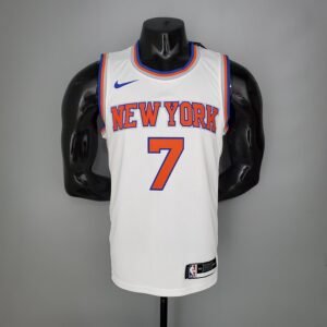 Regata NBA New York Knicks – Anthony #7 – 2021 – Branca – Masculina