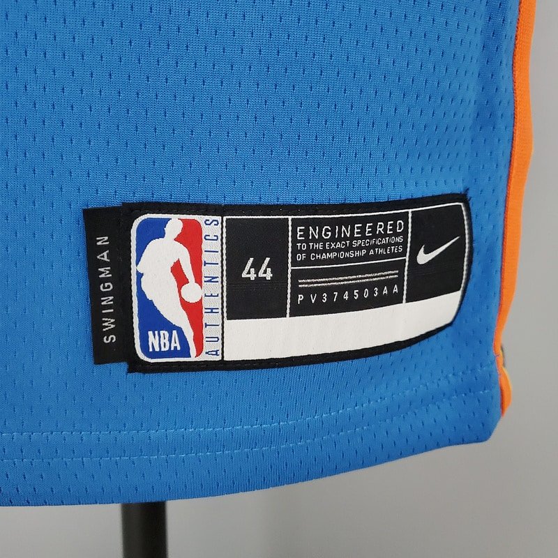 Regata NBA Oklahoma City Thunder – George #13 – Azul – Masculina – Imagem 3