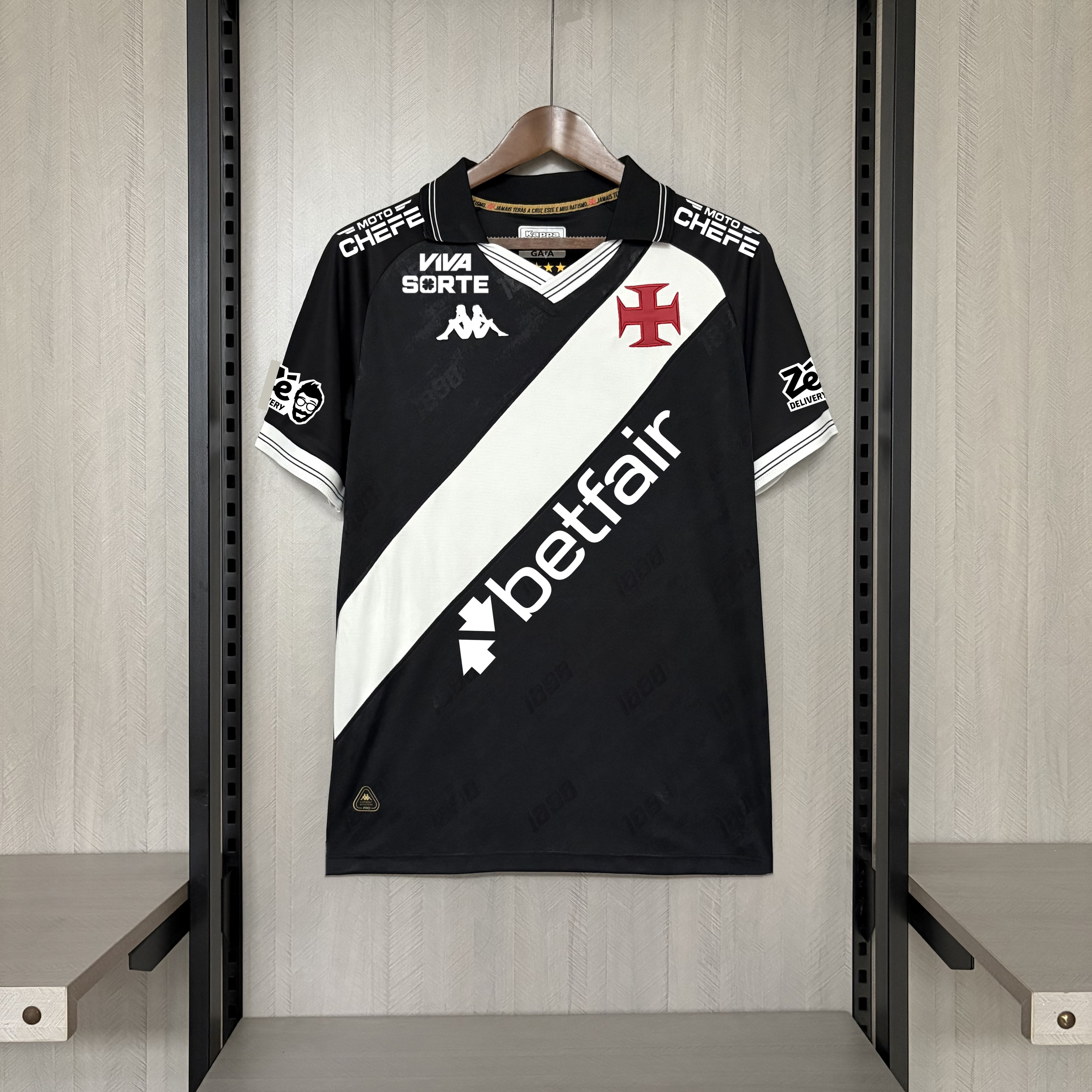 2025/26 Vasco da Gama Home All Sponsors S-XXXXL - Imagem 3