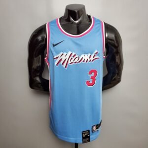 Regata NBA Miami Heat – Wade #3 – Azul – Masculina