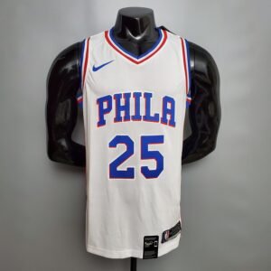 Regata NBA Detroit Pistons – Simmons #25 – Branca – Masculina