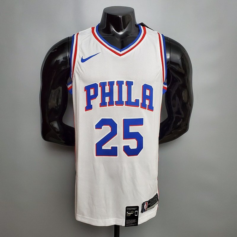 Regata NBA Detroit Pistons – Simmons #25 – Branca – Masculina