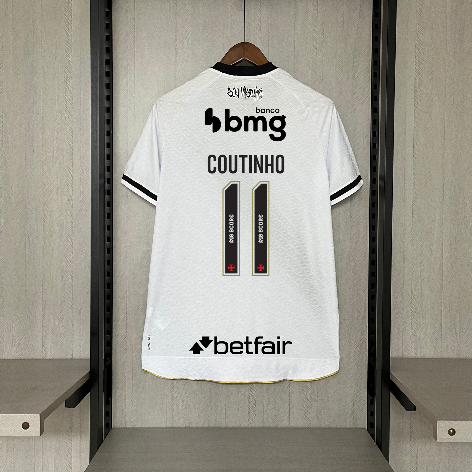 2025/26 Vasco da Gama Away All Sponsors S-XXXXL - Imagem 4