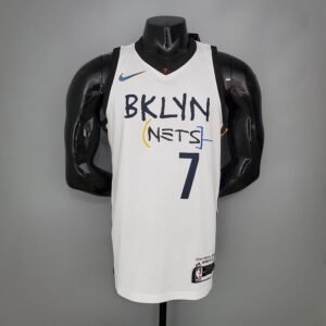 Regata NBA Brooklyn Nets – Durant #7 – Branca – Masculina