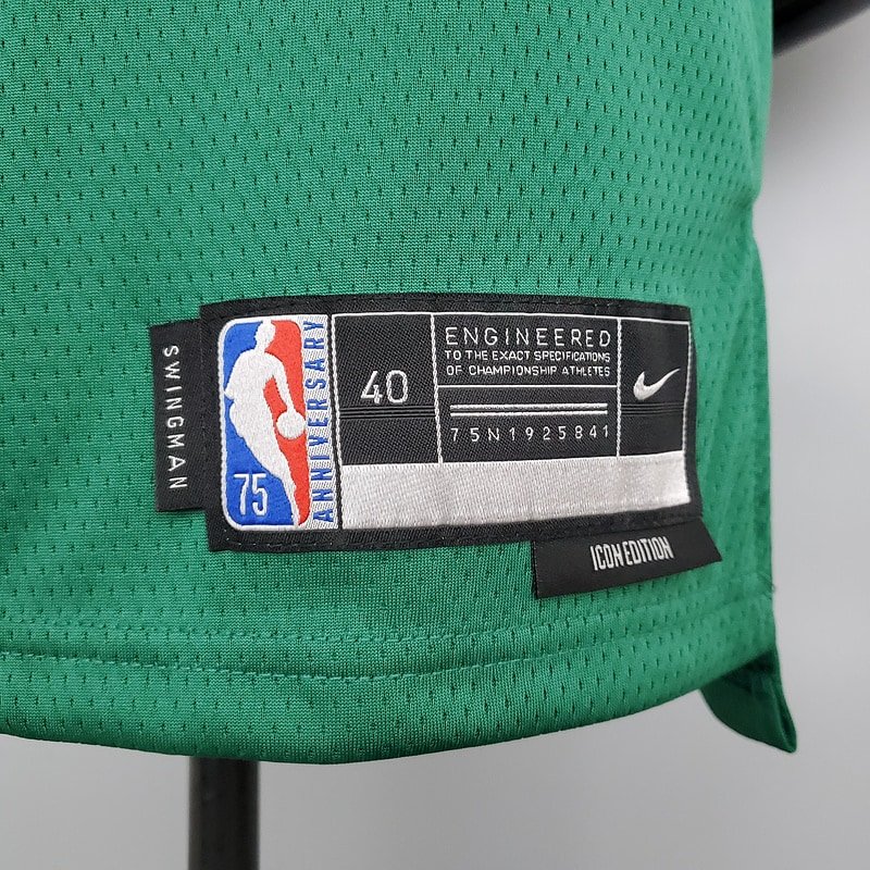 Regata NBA Boston Celtics – Th Anniversary Brown #7 – Verde – Masculina – Imagem 3