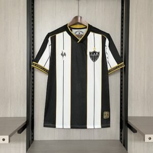 2025/26 Atlético Mineiro Special Edition Black and White Jersey S-XXXXL