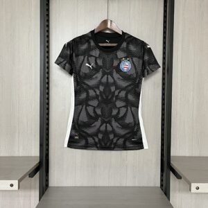 Women's 2025/26 Bahia Goalkeeper Black Jersey S-XXL