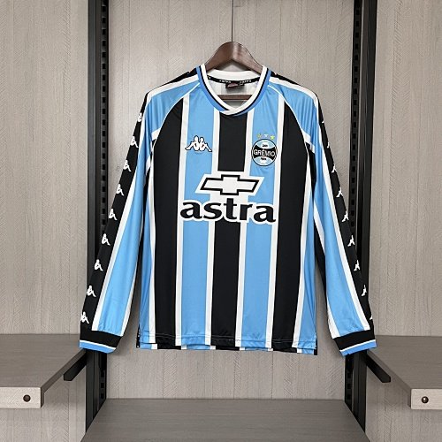 Retro long-sleeved Gremio 2000 home jersey S-XXL