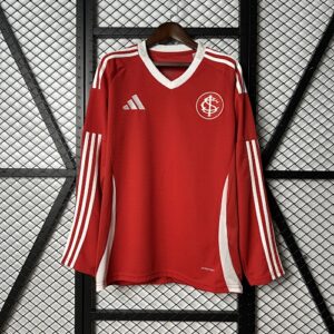 25/26 Long sleeve Brazil Internacional Home S-4XL