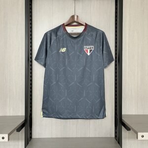 2025/26 Sao Paulo Training Jersey Grey Jersey S-XXXXL