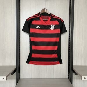 Women's 2025/26 Flamengo Home Jersey S-XXL