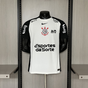 Player Edition 2025/26 Corinthians Home All Sponsors S-XXXXL