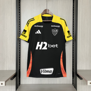 2025/26 Atlético Mineiro Training All sponsor Black S-XXXXL