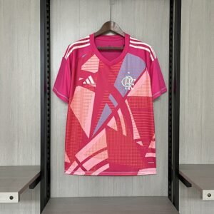 2025/26 Flamengo Goalkeeper Pink Jersey S-XXXXL