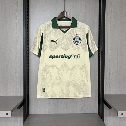 2025/26 Palmeiras Beige Jersey S-XXXXL