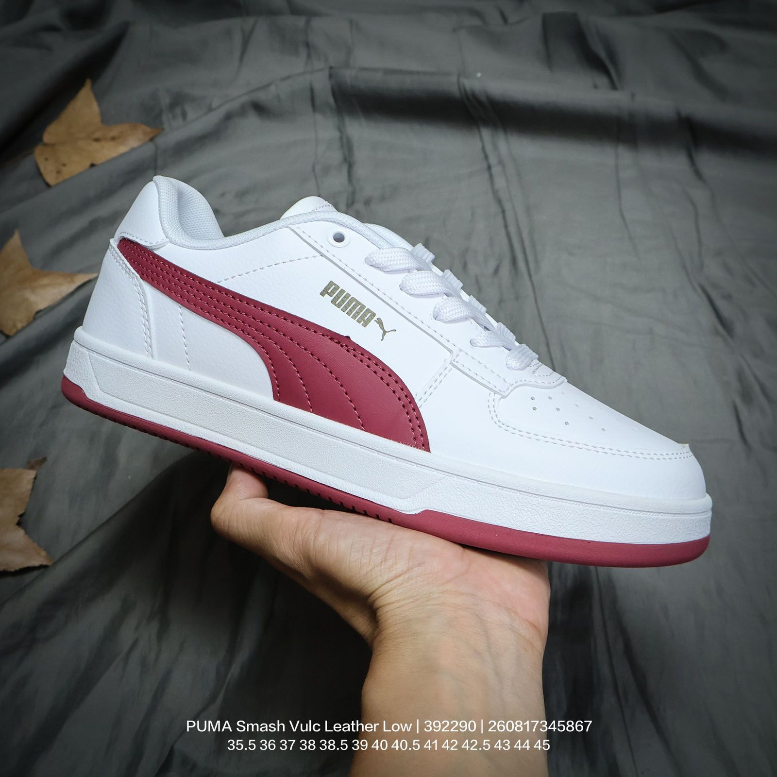 Tênis PUMA Smash Vulc Leather Low