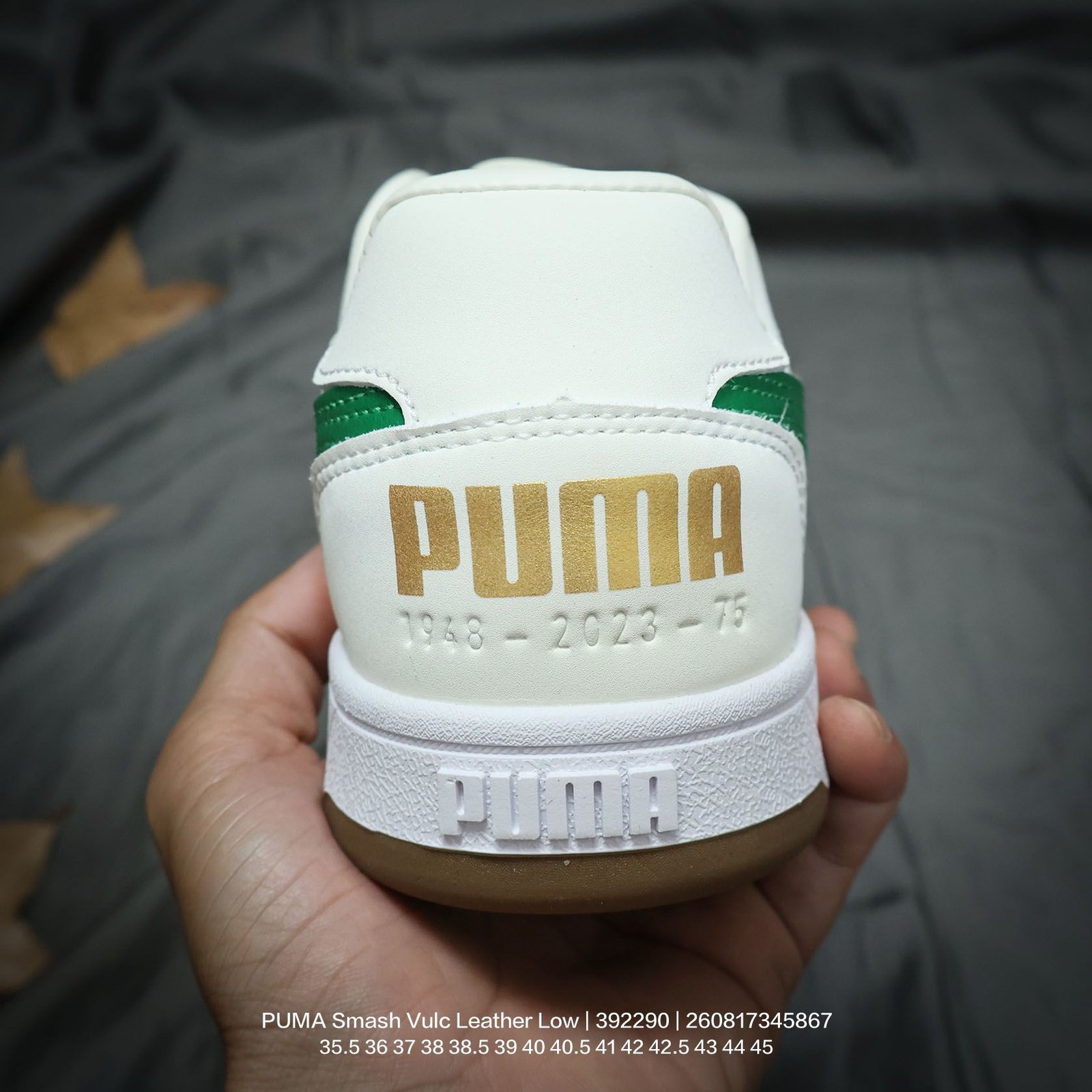 Tênis PUMA Smash Vulc Leather Low - Imagem 4