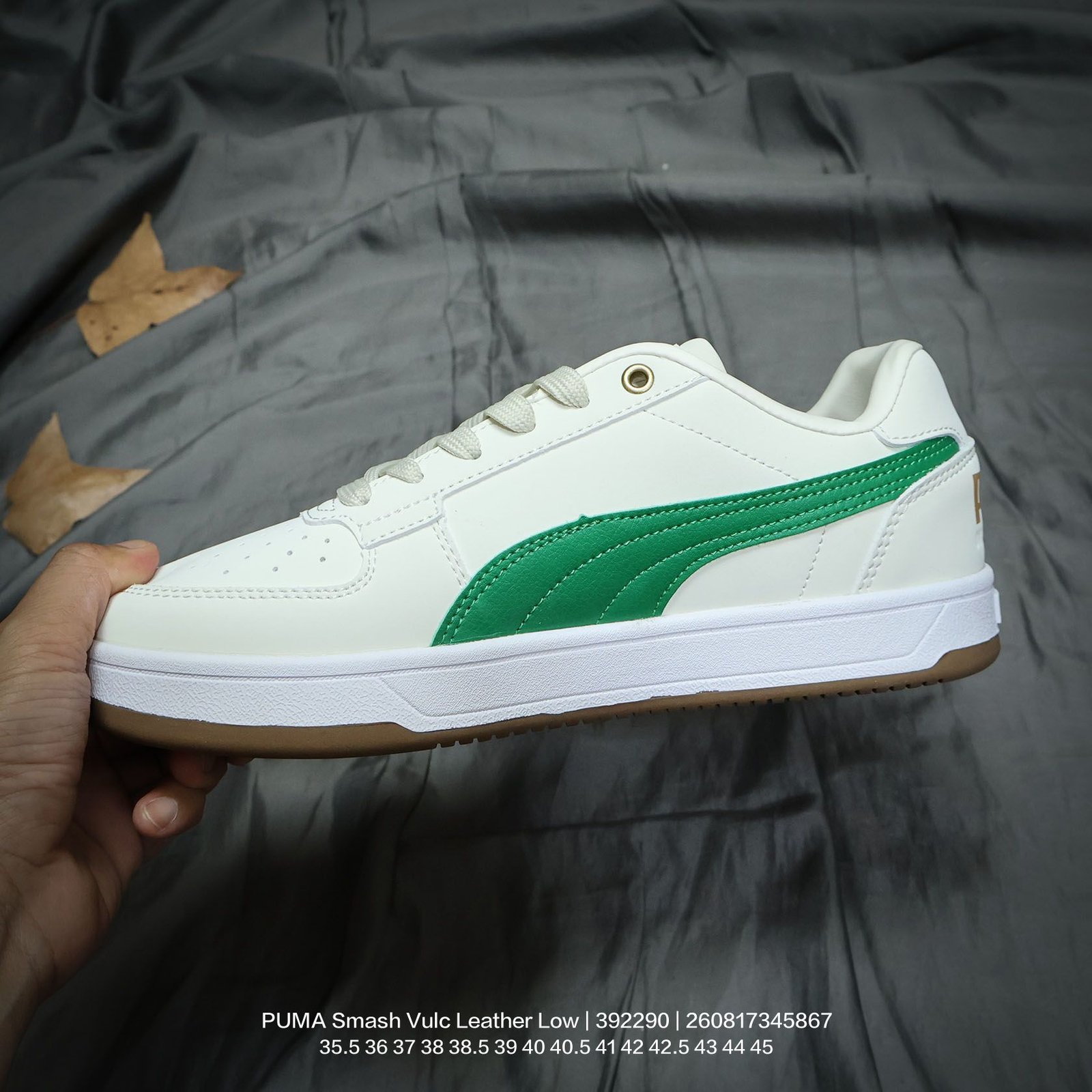 Tênis PUMA Smash Vulc Leather Low - Imagem 3