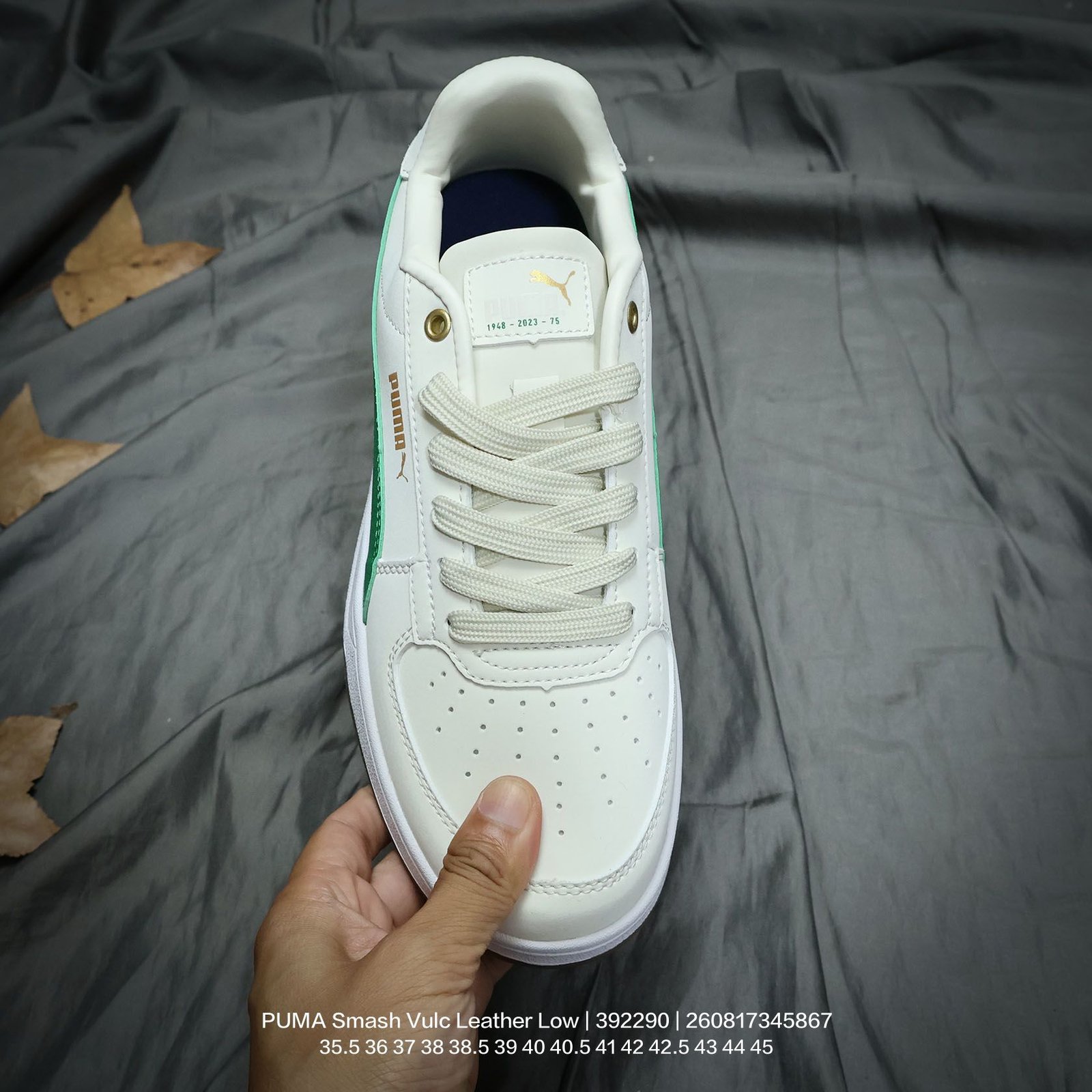 Tênis PUMA Smash Vulc Leather Low - Imagem 2