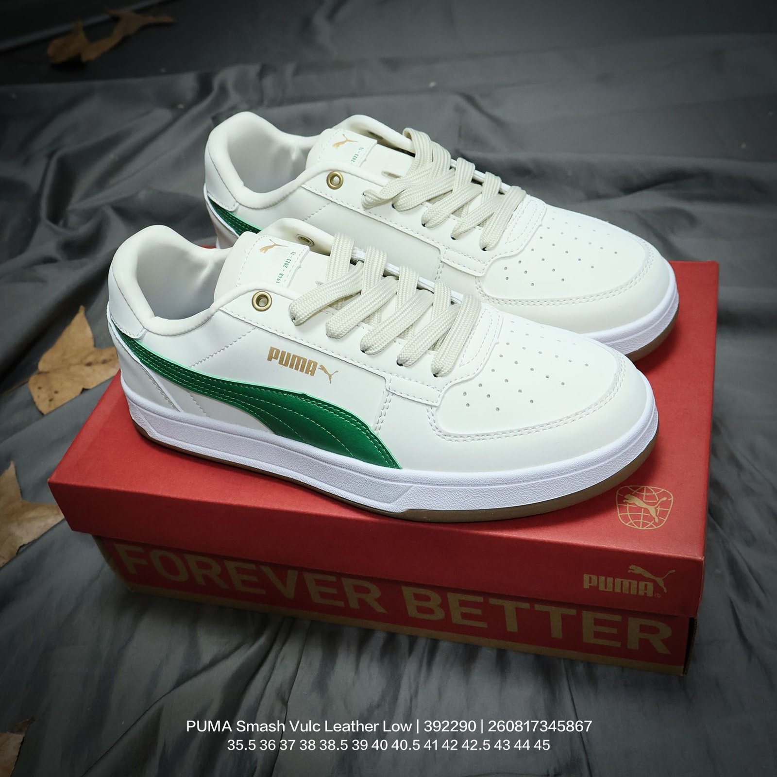 Tênis PUMA Smash Vulc Leather Low - Imagem 9
