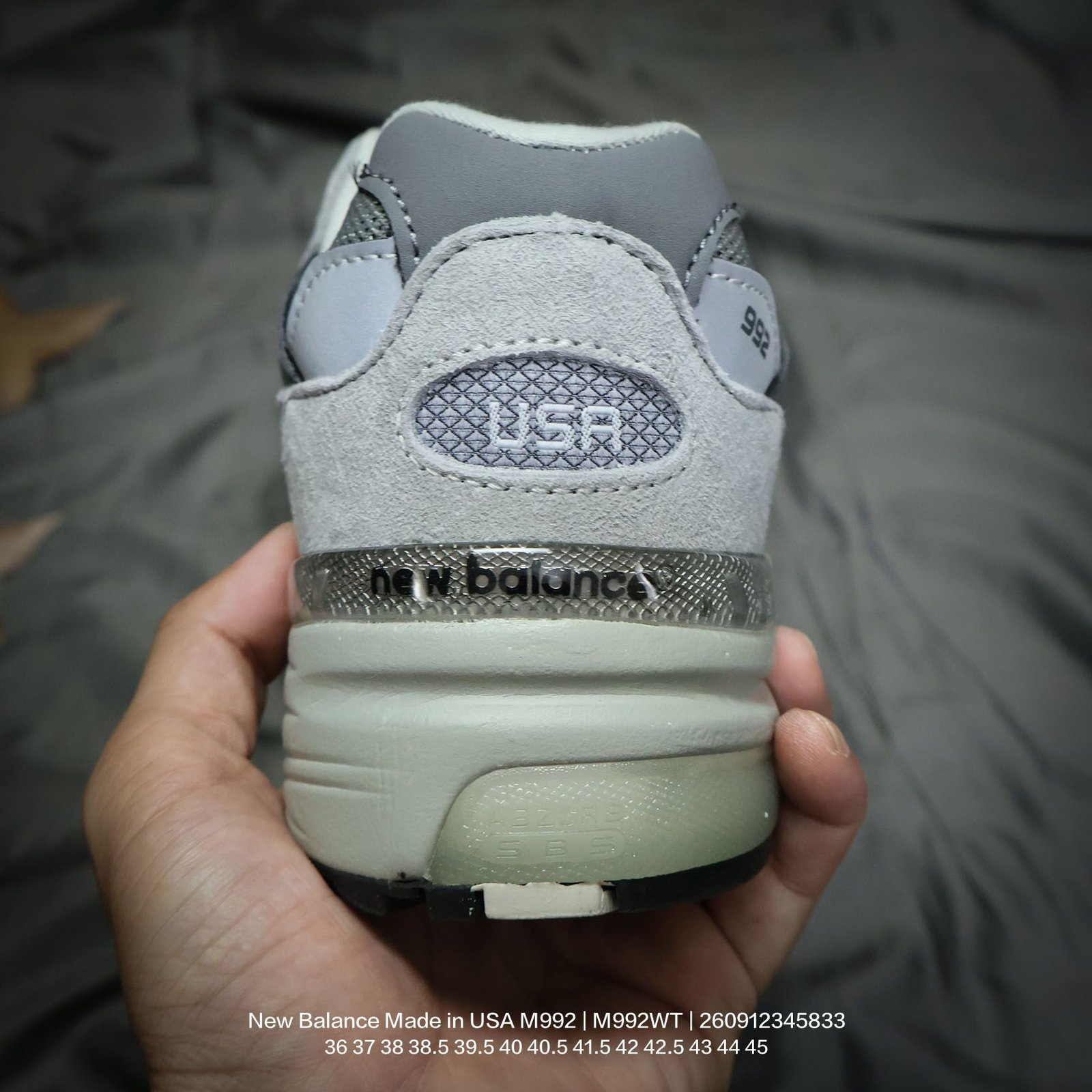 Tênis New Balance Made in USA M992 - Imagem 4
